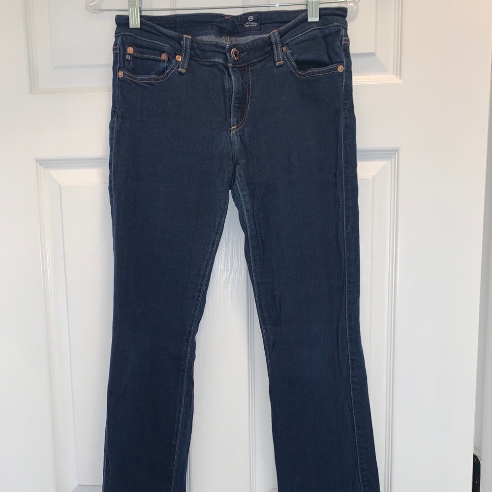 AG Jeans - Dark Wash Mid-Rise Boot Cut